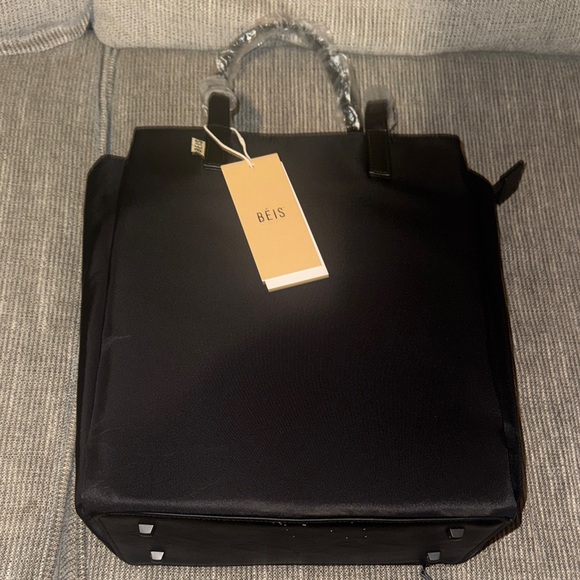 BEIS Handbags - BEIS The Commuter Tote Black